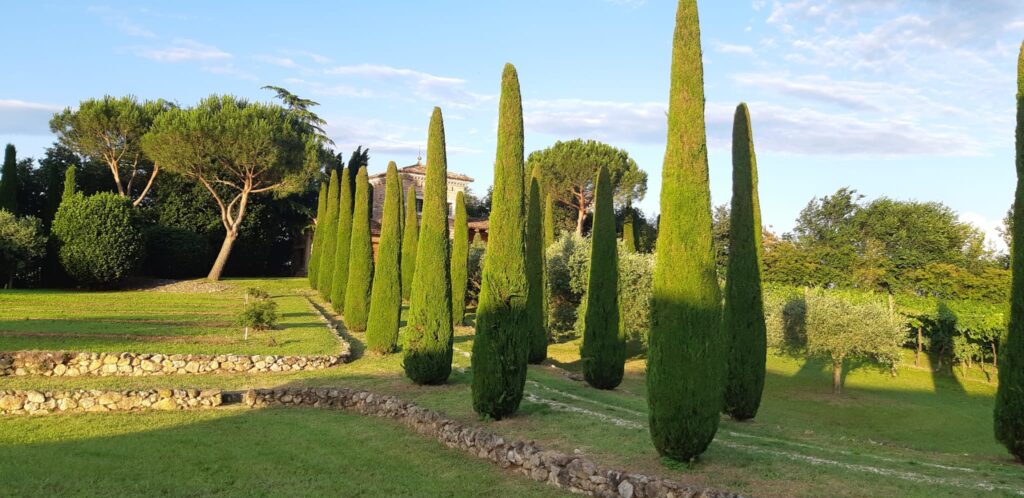 La torre di Parco Paradiso a Orgiano (Vicenza)