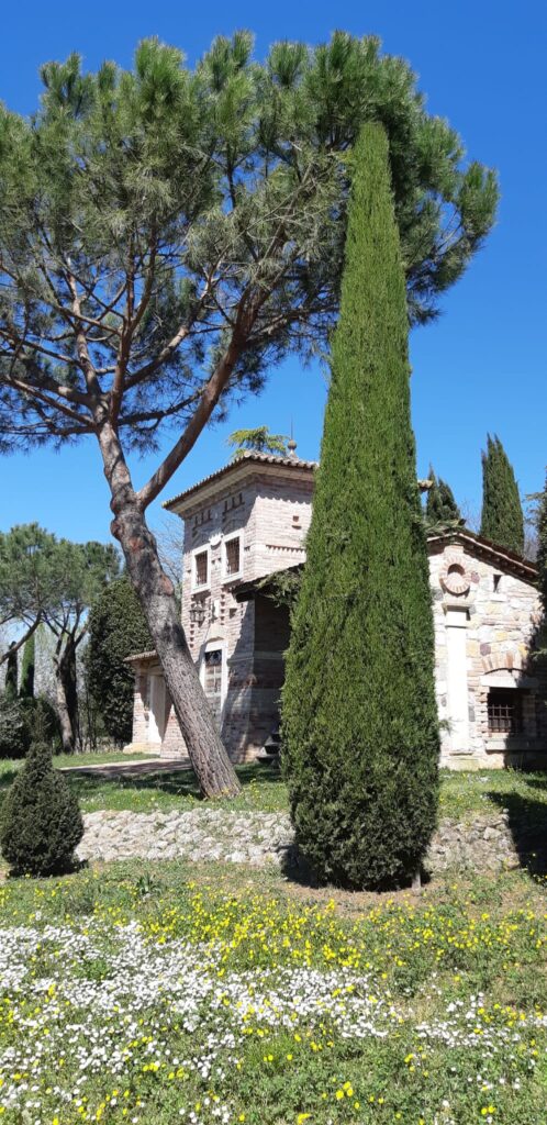 La torre di Parco Paradiso a Orgiano (Vicenza)