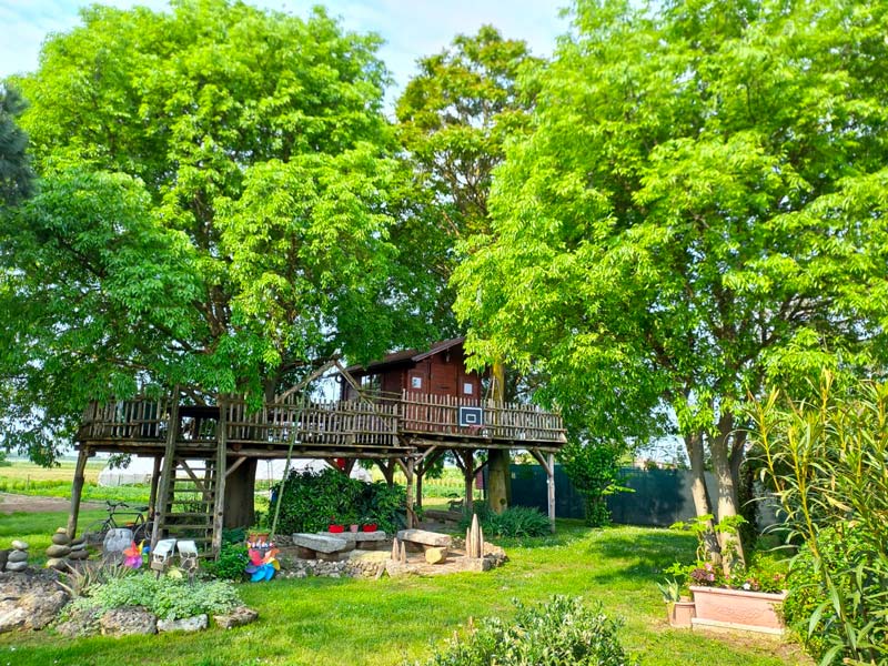 Casetta sull'albero di Parco Paradiso