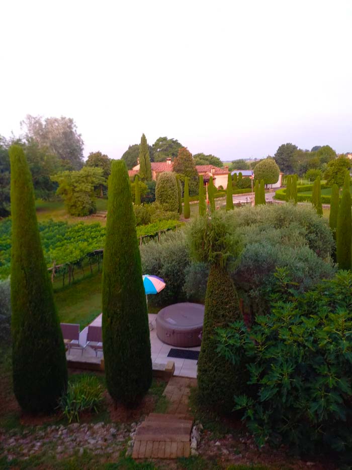 Vista di Parco Paradiso a Orgiano