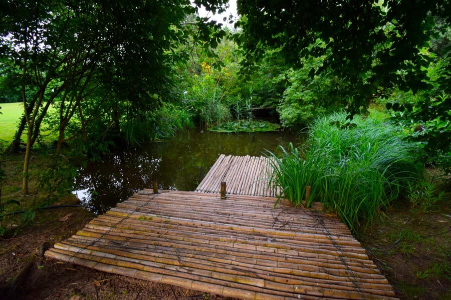 Il laghetto di Parco Paradiso a Orgiano (VI)