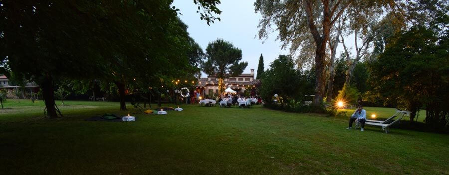 il giardino di Parco Paradiso a Orgiano (VI)